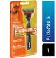 Мужской бритвенный станок Gillette Fusion Power с 1 запасным лезвием и 1 батарейкой - изображение 2
