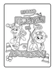 Книжка-розмальовка Ranok Creative 228002 Щенячий патруль "Патруль, на базу!" укр. мовою - зображення 4
