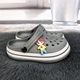 Кроксы детские Luck Line серые с мальчиком 24/25р (15,5 см) 5108 - изображение 1