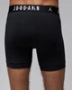 Набір Нижньої Білизни Jordan Men's Flight Cotton Core Boxer Briefs (3-Pack)(JM0622-023) S Чорний - изображение 3
