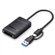 Док станция Deepfox M02 Dual для M.2 SSD NVMe (PCIe) / NGFF (Sata) Type-C USB 3.2 Gen 2 - изображение 1