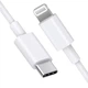 Шнур для заряджання iPhone USB-C — Lightning 1 м, Білий (1010934-White) - зображення 2