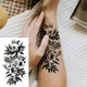Набір дитячих тимчасових татуювань "Чорні міні №5" Fresh Tattoo black-tattoo-mini-set-5-T - зображення 5