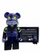 Статуетка Bearbrick x Evangelion x Unit 13 400% + 100% 28 см + 7 см Medicom Toy Еве-13 - зображення 2