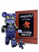 Статуетка Bearbrick x Evangelion x Unit 13 400% + 100% 28 см + 7 см Medicom Toy Еве-13 - зображення 8