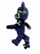 Статуетка Bearbrick x Evangelion x Unit 13 400% + 100% 28 см + 7 см Medicom Toy Еве-13 - зображення 13