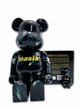 Статуетка Bearbrick x Oasis Knebworth 1996 x Liam Gallagher 400% + 100% 28 см + 7 см Medicom Toy Ліам Галлахер - зображення 2
