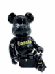 Статуетка Bearbrick x Oasis Knebworth 1996 x Liam Gallagher 400% + 100% 28 см + 7 см Medicom Toy Ліам Галлахер - зображення 14