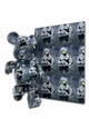 Статуэтка Bearbrick x RIOT COP x BRANDALISM 400% 28 см Medicom Toy Смайлик Полицейский - изображение 8