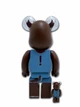 Статуэтка Bearbrick x Tasmanian Devil x Space Jam 400% + 100% 28 см + 7 см Medicom Toy Тасманский дьявол - изображение 10