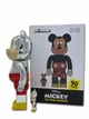 Статуэтка Bearbrick x THE TRUE ORIGINAL x Hiroshi Fujiwara 400% + 100% 28 см + 7 см Medicom Toy 90 лет - изображение 5