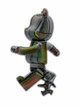 Статуэтка Bearbrick x LISSE x BENJAMIN GRANT (OVERVIEW) 400% + 100% 28 см + 7 см Medicom Toy Нидерланды - изображение 11