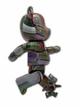 Статуэтка Bearbrick x LISSE x BENJAMIN GRANT (OVERVIEW) 400% + 100% 28 см + 7 см Medicom Toy Нидерланды - изображение 13