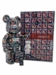Статуетка Bearbrick x BARCELONA x BENJAMIN GRANT (OVERVIEW) 400% + 100% 28 см + 7 см Medicom Toy Барселона - зображення 7