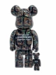Статуетка Bearbrick x BARCELONA x BENJAMIN GRANT (OVERVIEW) 400% + 100% 28 см + 7 см Medicom Toy Барселона - зображення 10