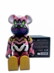 Статуетка Bearbrick x PINK x EVANGELION EVA-08 GROSS 400% 28 см Medicom Toy Евангеліон 08 - зображення 2