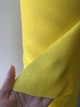 Желтая льняная ткань, 100% лен, плотность - 185.0 (г/м2), цвет 163 - изображение 2