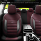 Pokrowce na siedzenie samochodowe Amio OTOM Sport Plus 103 Burgundy (8681892784821) - obraz 4