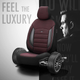 Pokrowce na siedzenie samochodowe Amio OTOM Sport Plus 103 Burgundy (8681892784821) - obraz 5