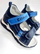 Босоніжки для хлопчика Clibee 6-1 AB blue сині р.31-18.5 cм - зображення 4