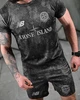 Мужской летний костюм Stone Island шорты+футболка M серый (87456) - изображение 7