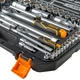 Набор торцевых головок 1/4" и 1/2" 44 предмета INGCO INDUSTRIAL - изображение 3