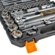Набор торцевых головок 1/4" и 1/2" 44 предмета INGCO INDUSTRIAL - изображение 4