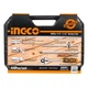 Набор торцевых головок 1/4" и 1/2" 44 предмета INGCO INDUSTRIAL - изображение 6