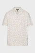 Чоловіча бежева сорочка з візерунком SS RLX FLORAL CAMP Michael Kors L CS5409LHPM - изображение 2