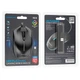 Мышка Borofone BG10 Soaring game luminous wired mouse 1000dpi с подсветкой черная - изображение 4