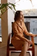 Плаття піджак із костюмної тканини L-XL - зображення 2