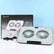 Подставка для ноутбука Memos с охлаждением и держателем для телефона RGB light White - изображение 2