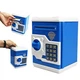Электронная копилка сейф с кодовым замком Money Safe WF-3002, синяя - изображение 1