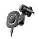 Автодержатель Hoco HW30 магнитный с беспроводной зарядкой, 15W, black metal gray - изображение 1