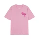 Женская футболка Chrome Hearts T-Shirt White With Pink Logo CH109-WT Размер S Розовый - изображение 1