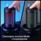USB микрофон студийный для пк компьютера стримов онлайн подкастов с подсветкой конденсаторный RGB ME6S Черный - изображение 4