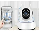 Беспроводная поворотная WIFI IP камера SMART PRO Q5, с датчиком движения и ночным видением, белая - изображение 8