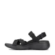 Жіночі сандалі Skechers Go Walk Arch Fit Black 35,5 Чорний 140808-BBK - изображение 3