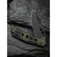 Нож складной туристический Civivi Biophase, (8.9 см) Nitro-V / Aluminum & G10 черно-зеленый - изображение 12