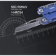 Мультитул Nextorch Pioneer MT20, синий - изображение 11