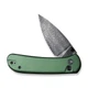 Ніж складань Civivi Qubit Green Aluminum C22030E-DS1 - зображення 3