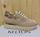 Кроссовки женские Kelton лаковая кожа+велюр коричневые 39р 130608 - изображение 1