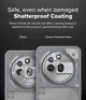 Защитное стекло на камеру Ringke Camera Full Cover Glass 2-Pack для Nothing Phone (3a) Pro Clear (C1G1071) - изображение 5