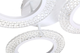 Люстра LED ELLY AC 3R 32W RC ACENTO LIGHTING біла 2800-6000K 2400Lm Ø480х80мм з пультом ДУ 220V IP20 - зображення 4