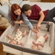 Ліжечко Chicco Next2Me Twins для двійні сірий (87077.68) - зображення 3