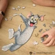 Фигурный деревянный пазл Woods Story Tom & Jerry™ Том XL - изображение 10