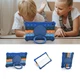 Детский силиконовый чехол Pop It с ручкой - подставкой на Samsung Galaxy Tab A9 8.7" SM-X110 SM-X115 Синий - изображение 6