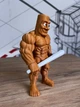Рухома 3D іграшка-фігурка-мем Tun Tun Tun Sahur з бейсбольною битою, Тун Тун Тун Сахур TikTok тренд, розмір 14×9 см, 1 шт. - зображення 4