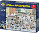Пазл Jumbo Jan van Haasteren Ринок худоби ViehMarkt 1000 елементів (8710126190753) - зображення 2