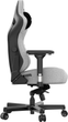 Fotel gamingowy Anda Seat Kaiser 3 Size XL Fabric Grey (AD12YDC-XL-01-G-PV/F) - obraz 3